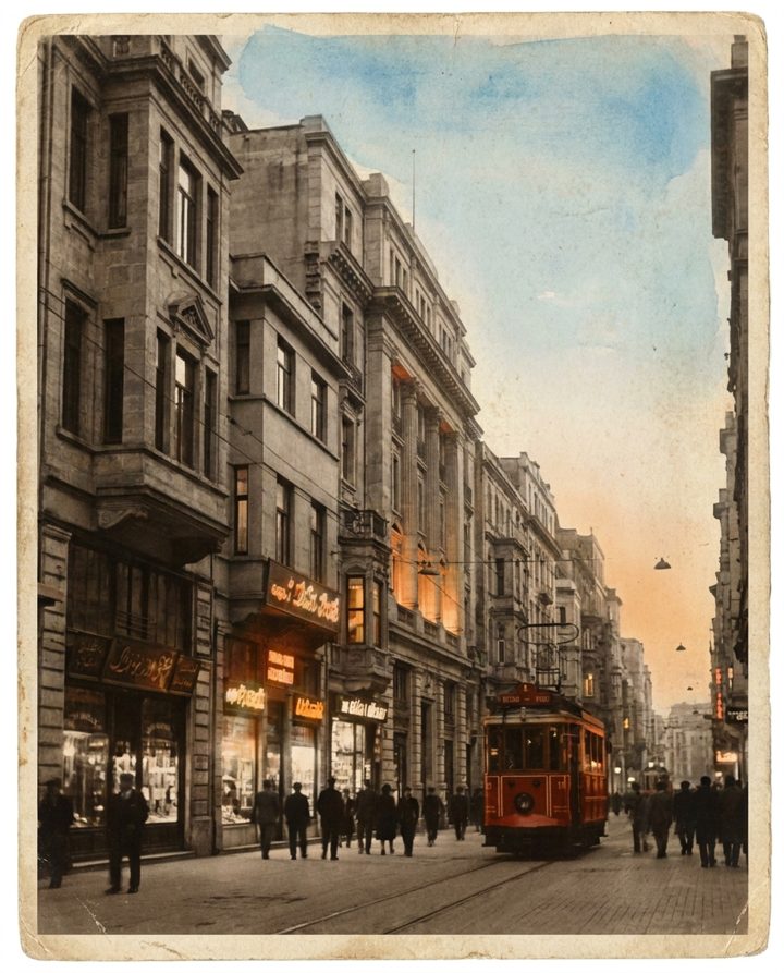 Grand Rue de Péra · Constantinople